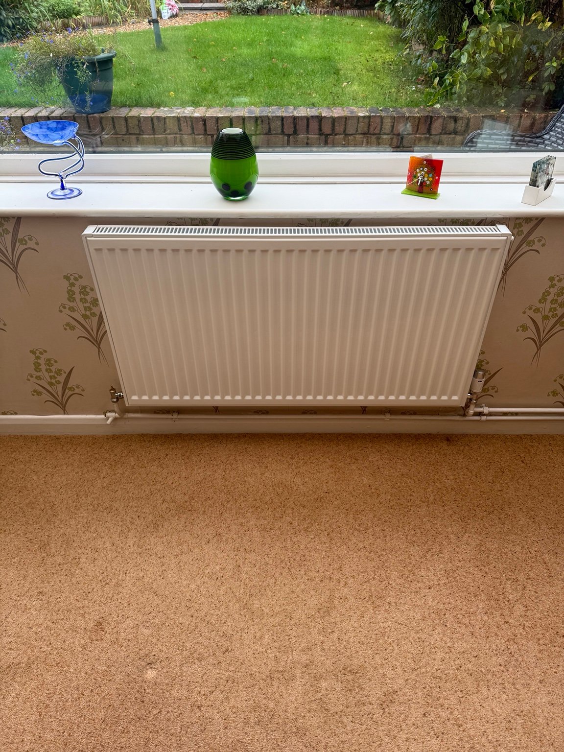 Completed new radiator installation