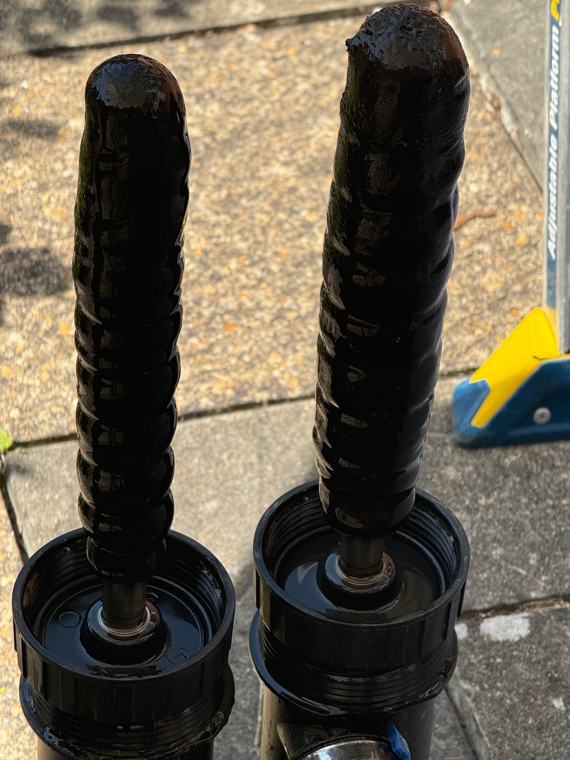 Heating system contamination removed during powerflush